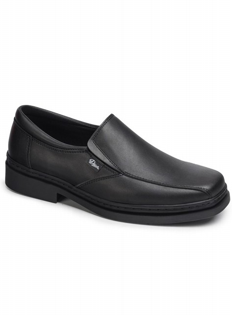 ZAPATO MOCASIN PIEL NEGRO 